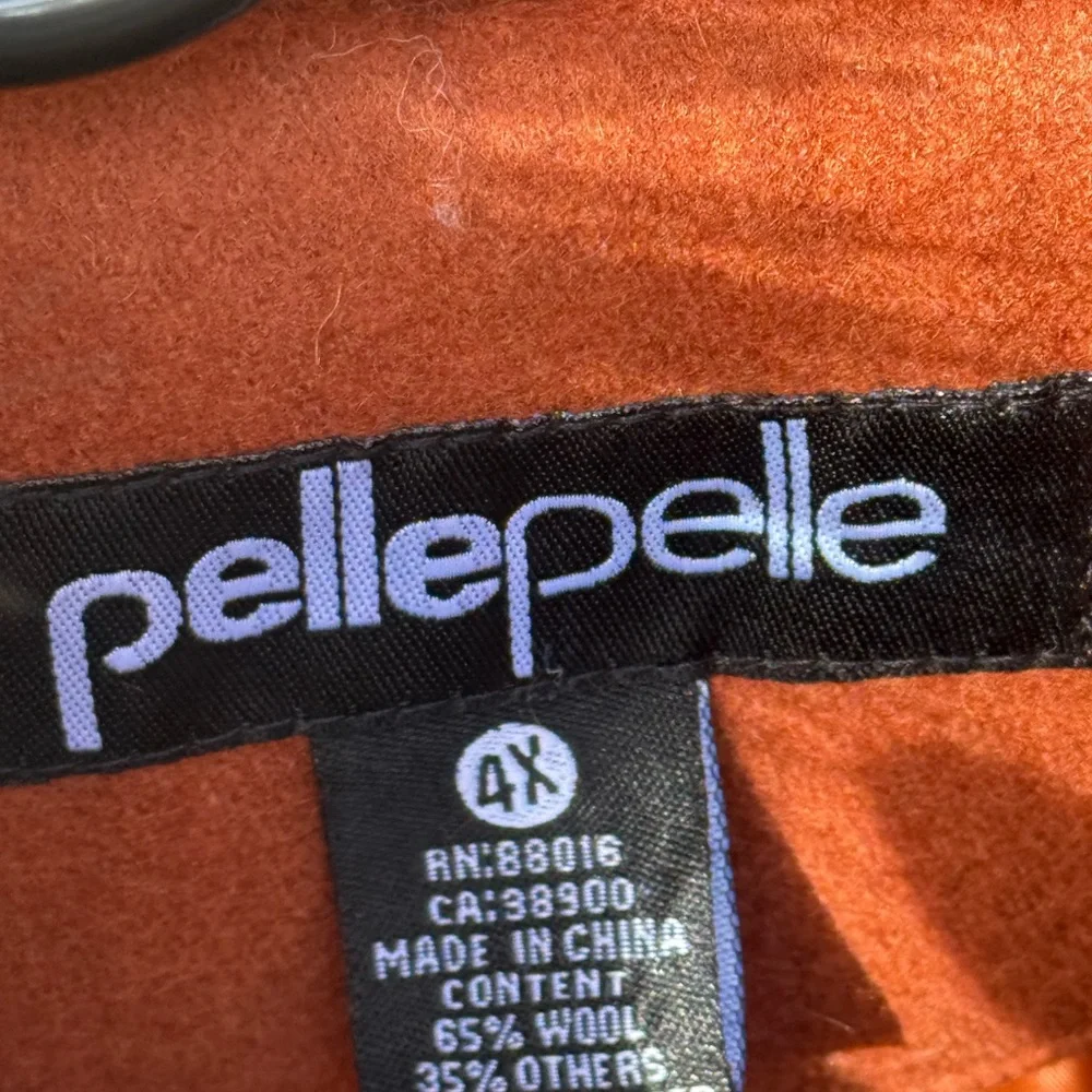 Pelle Pelle Brown Leather Jacket with Fur Collar - Picture 6 of 6